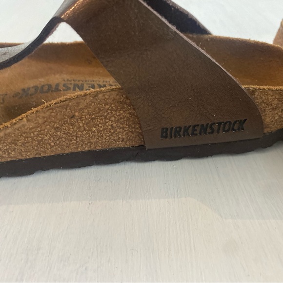 Birkenstock Bronze Metallic Sandal, Size 35 - Picture 3 of 3